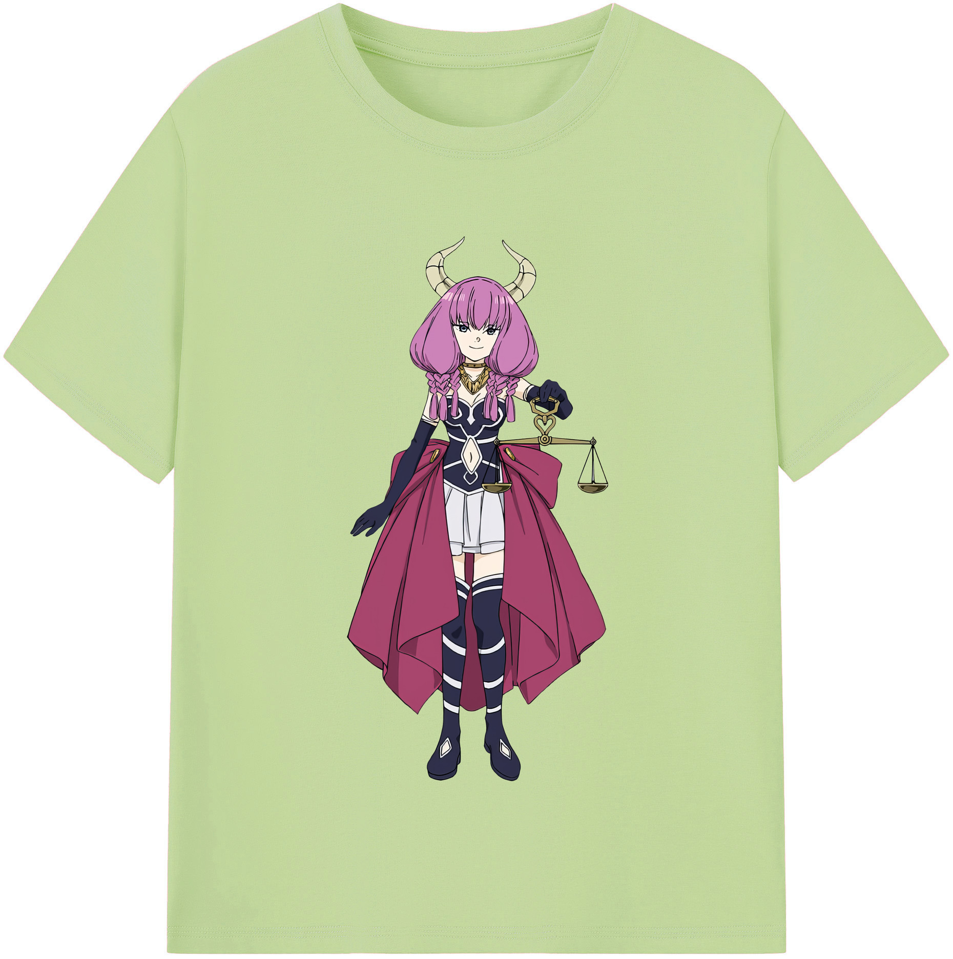 （画像用） 葬送のフリーレン Frieren 綿100％半袖Tシャツ（フロントプリント）